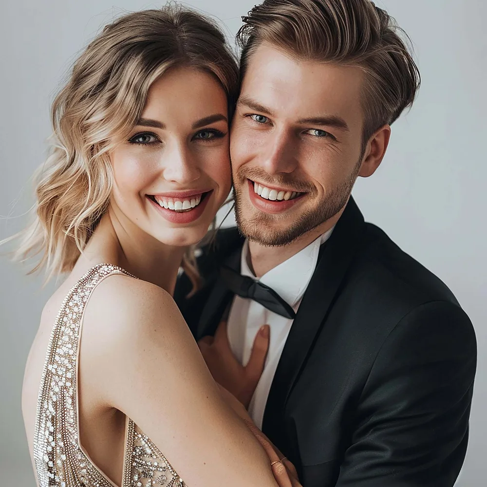 Mariage de prestige réalisé en studio professionnel par Greg Studio Photo à Neuilly-sur-Marne, Seine-Saint-Denis, Paris, Île-de-France, Gagny, Villemomble, Noisy-le-Grand. Prise de vue d'art haut de gamme capturant la complicité et l'authenticité de l'instant.